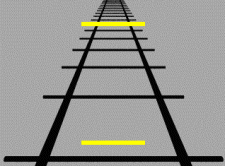 geltonos linijos vienodo ilgio